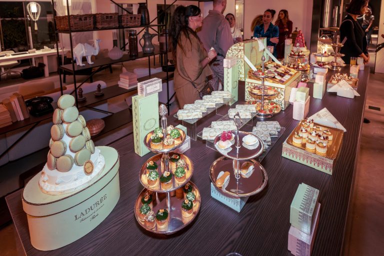 The finger food options served by Laduree during the PURITY-x-Karman-Event-PurityJumeirah-Showroom-02
