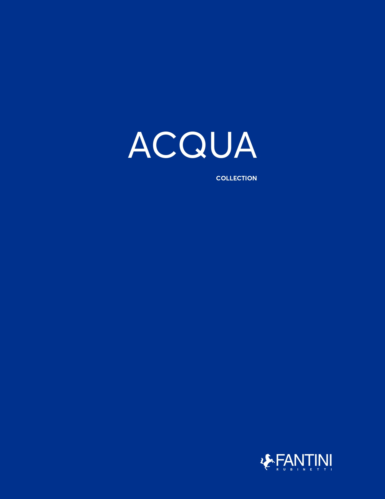 Fantini Acqua Collection Brochure