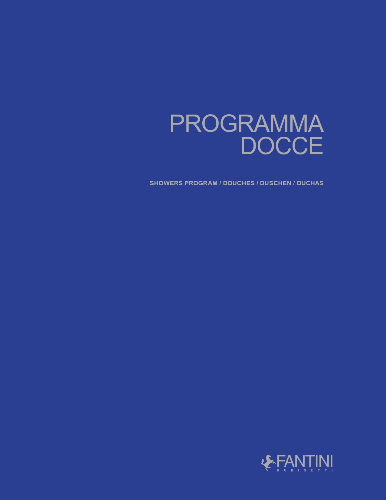 Fantini Shower Program Brochure