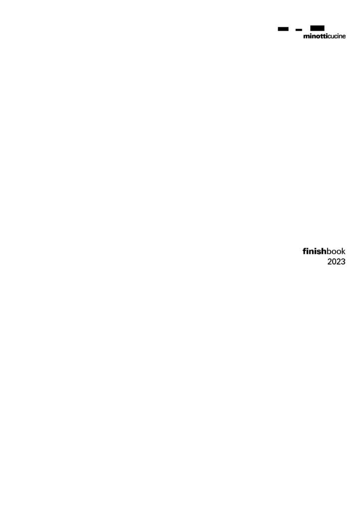 Minotticucine Finish Book 2023 – Luxury Kitchen Materials & Finishes