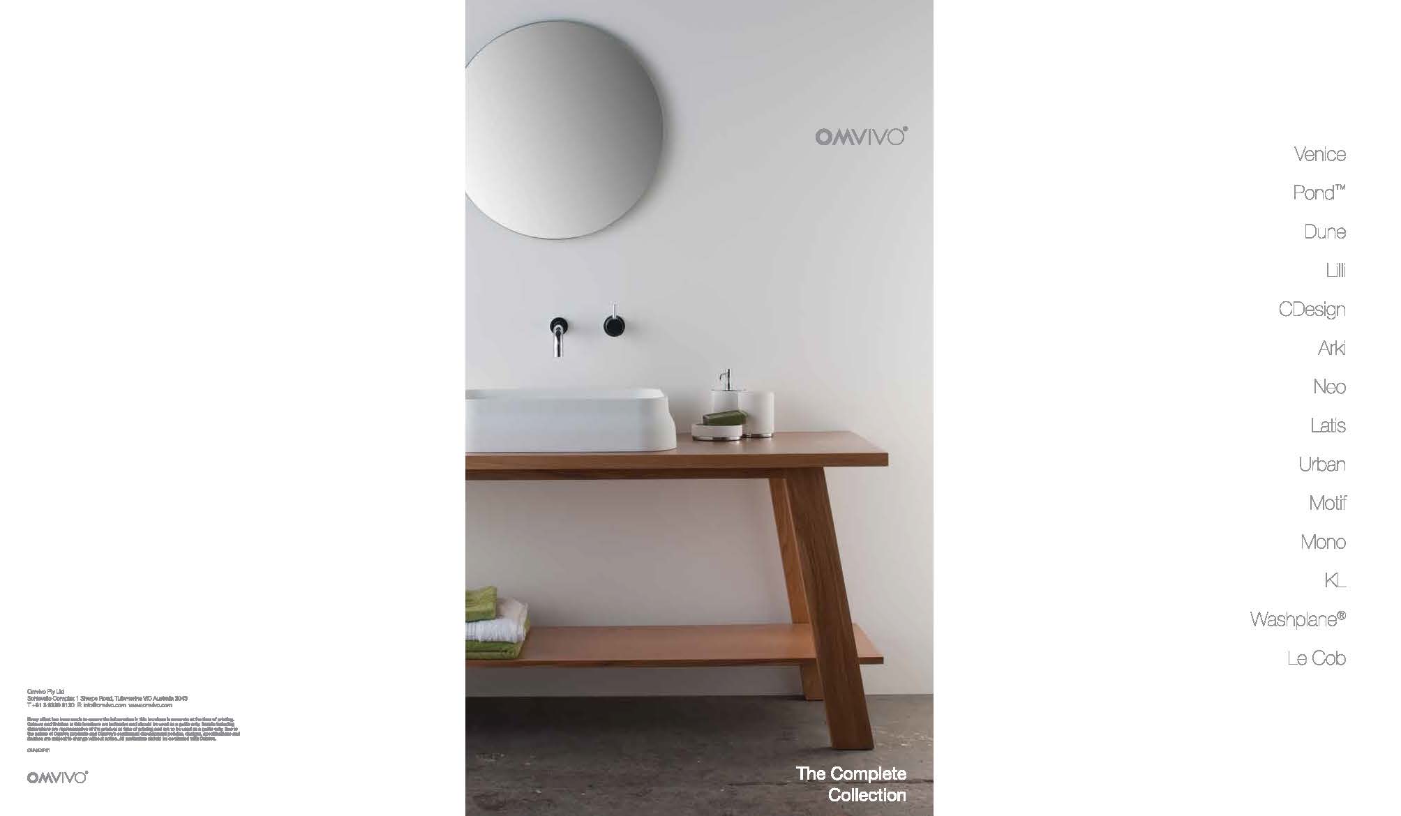 Omvivo Designer Basin Collection