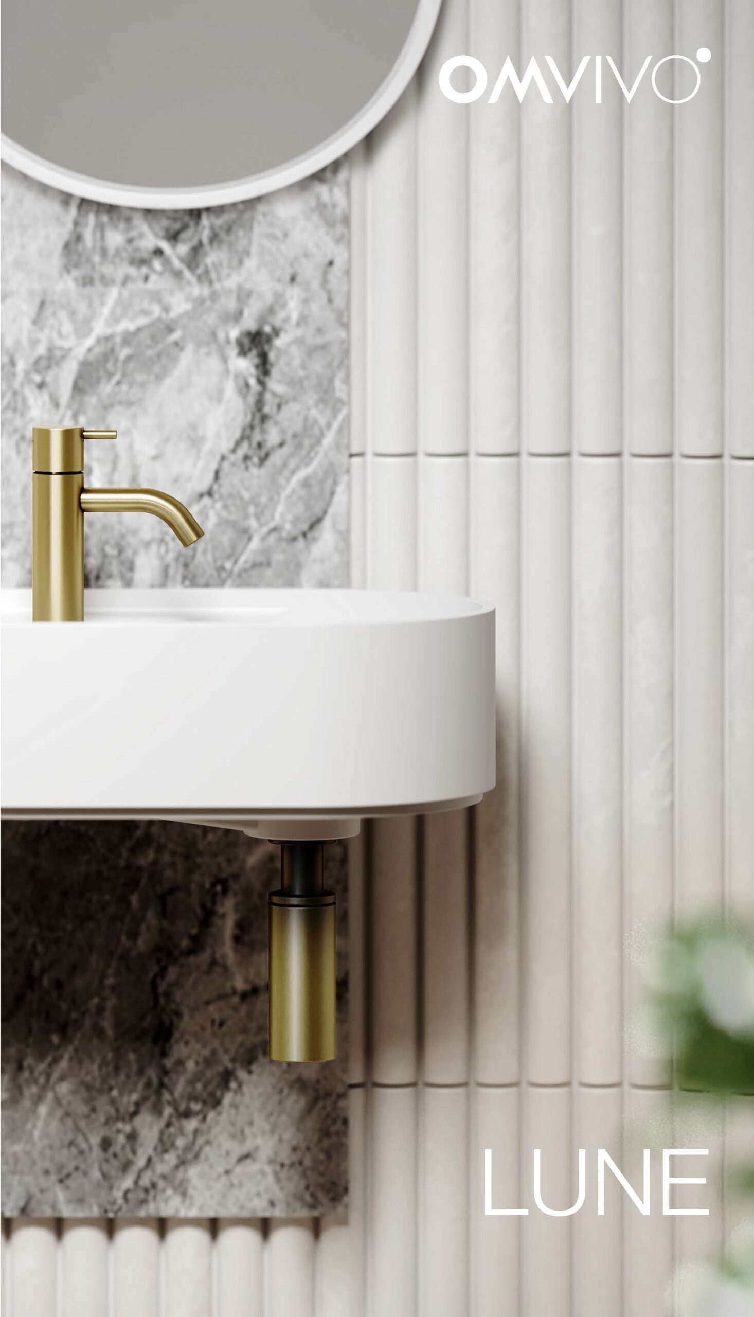 Omvivo Lune Collection – Contemporary Basins