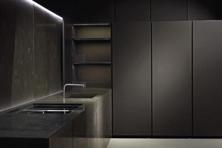 minotticucine by asso group Inca Darketna kitchen purity luxury indoor kitchen