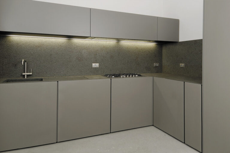 minotticucine by asso group Inca green porphyry kitchen purity luxury indoor kitchen
