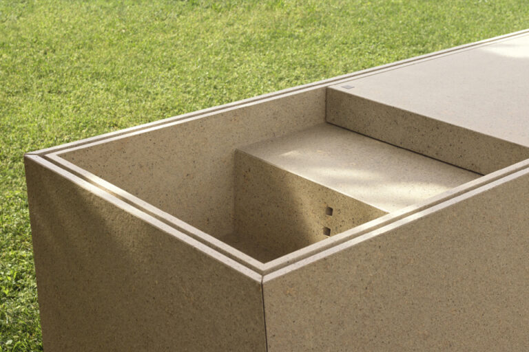 minotticucine by asso group inclined white porphyry kitchen purity luxury indoor outdoor kitchen (2)