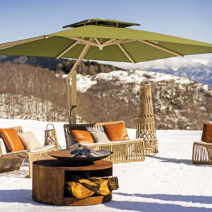 Poggesi Umbrellas-One side pole umbrellas-Purity outdoor luxury accessories (3)