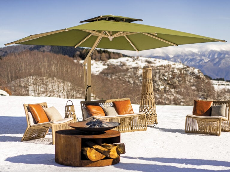 Poggesi Umbrellas-One side pole umbrellas-Purity outdoor luxury accessories (3)