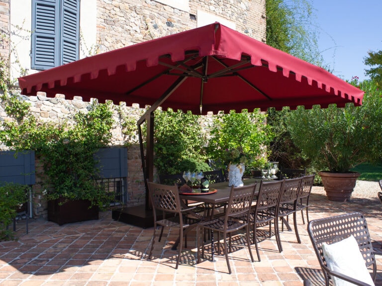 Poggesi Umbrellas-Summer-side pole umbrellas-Purity outdoor luxury accessories (6)