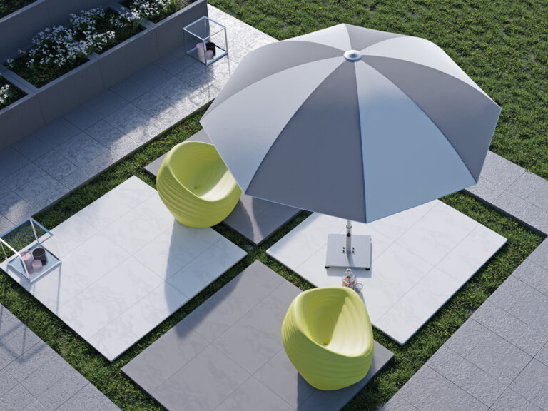Poggesi Umbrellas - DomeCentre pole umbrellas-Purity outdoor luxury accessories 2