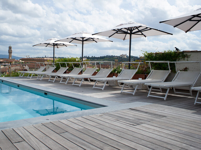 Poggesi Umbrellas - Jok Centre Telescopic pole umbrellas-Purity outdoor luxury accessories 3