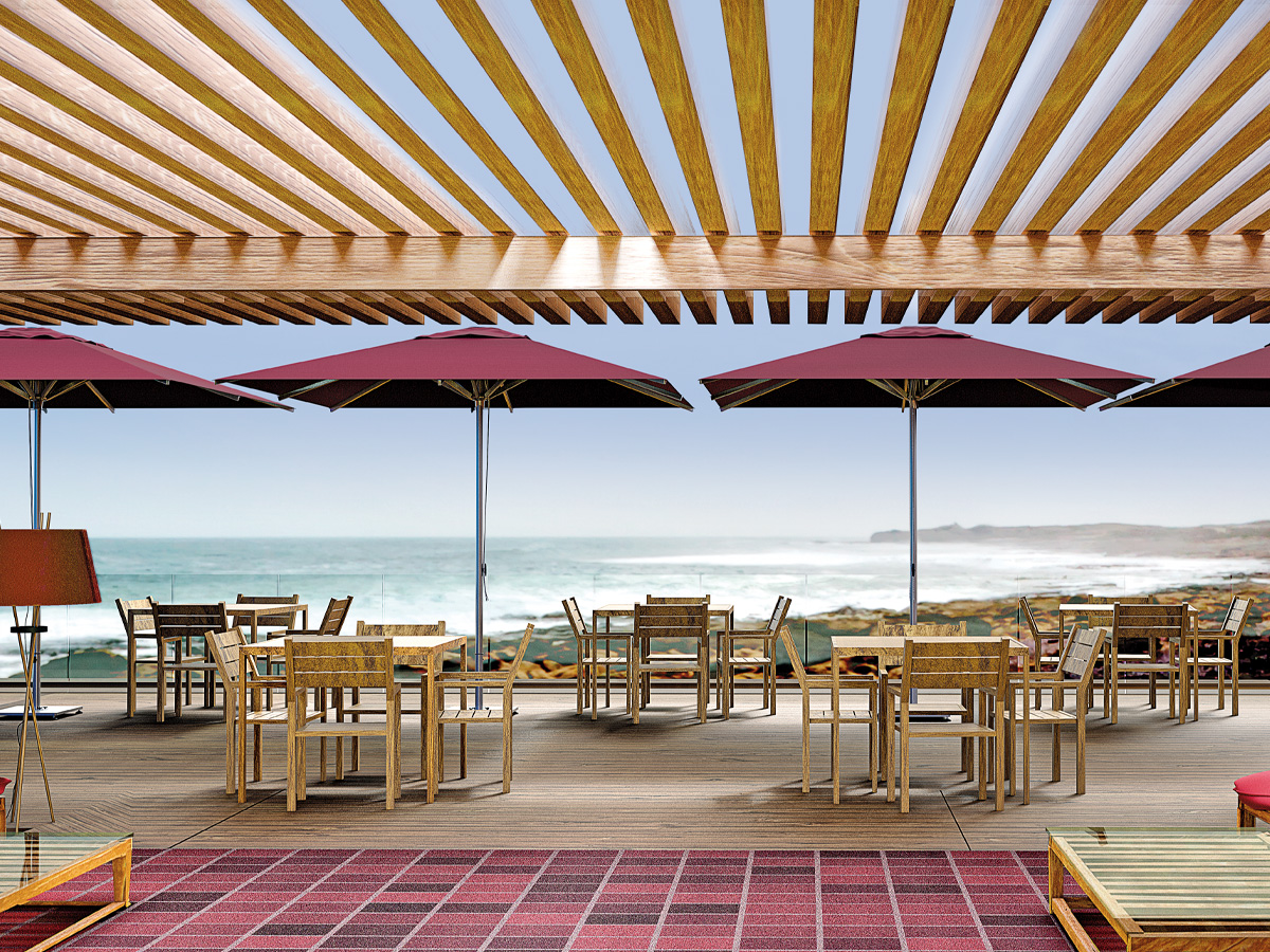 Poggesi Umbrellas - Party Centre pole umbrellas-Purity outdoor luxury accessories 1