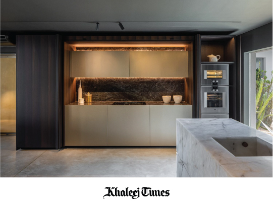 khaleej-times-Minotticucine Opeining in Purity - Luxury Italian Kitchens Dubai, UAE