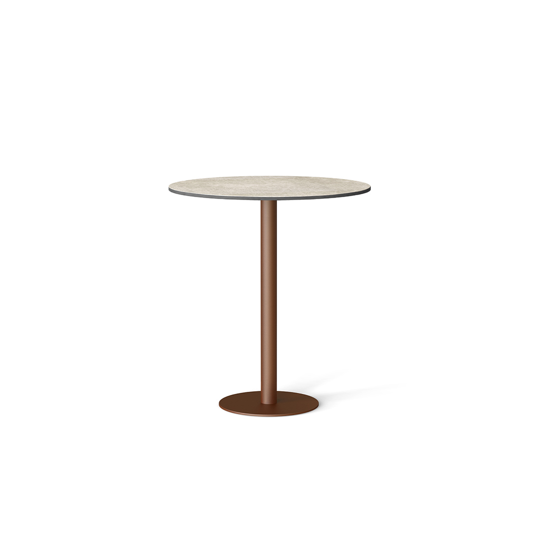 Expormim-FLAMINGO-High-dining-table-stand-with-round-top-Purity-Instock-item