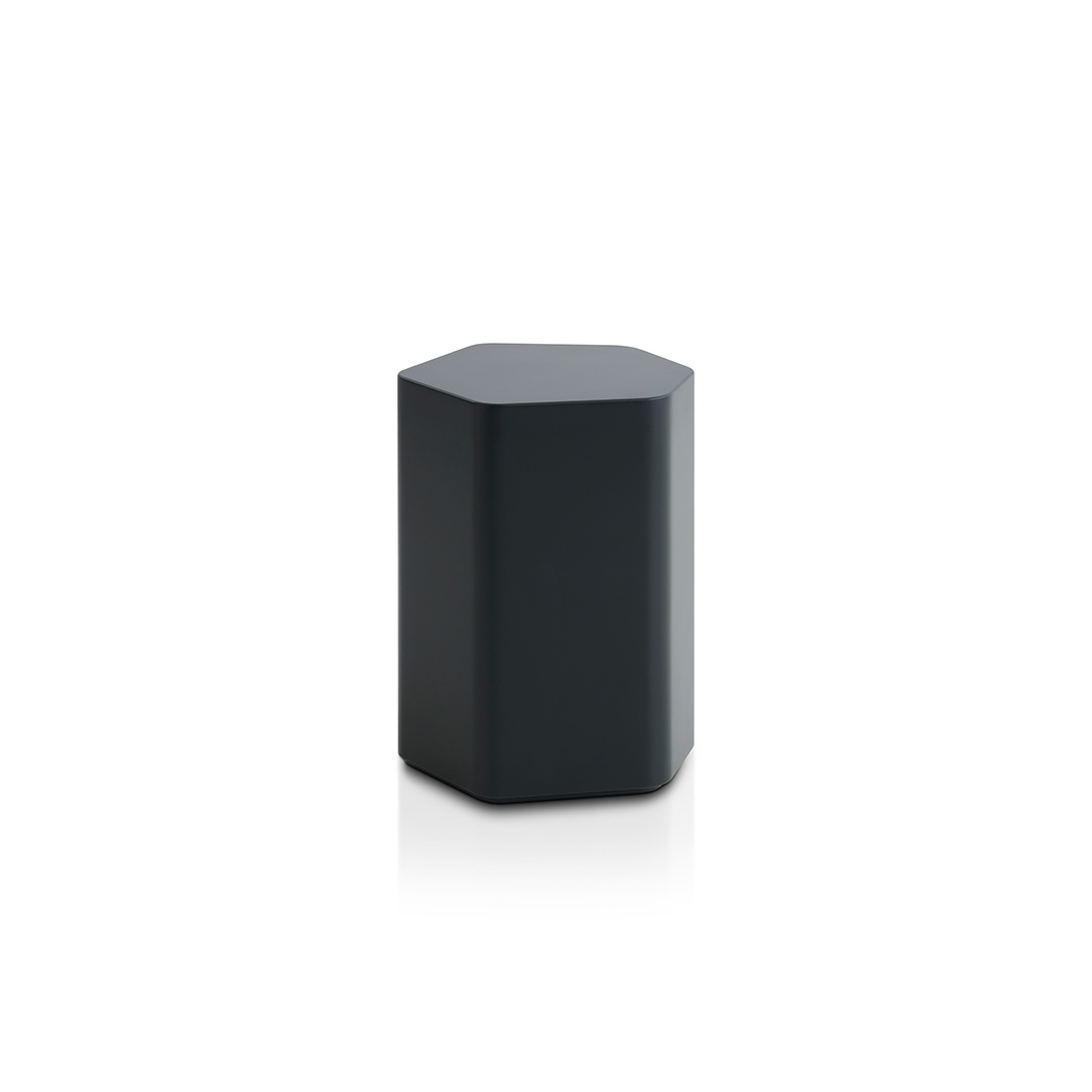Expormim-TALO-Hexagonal-side-table-Purity-Instock-item