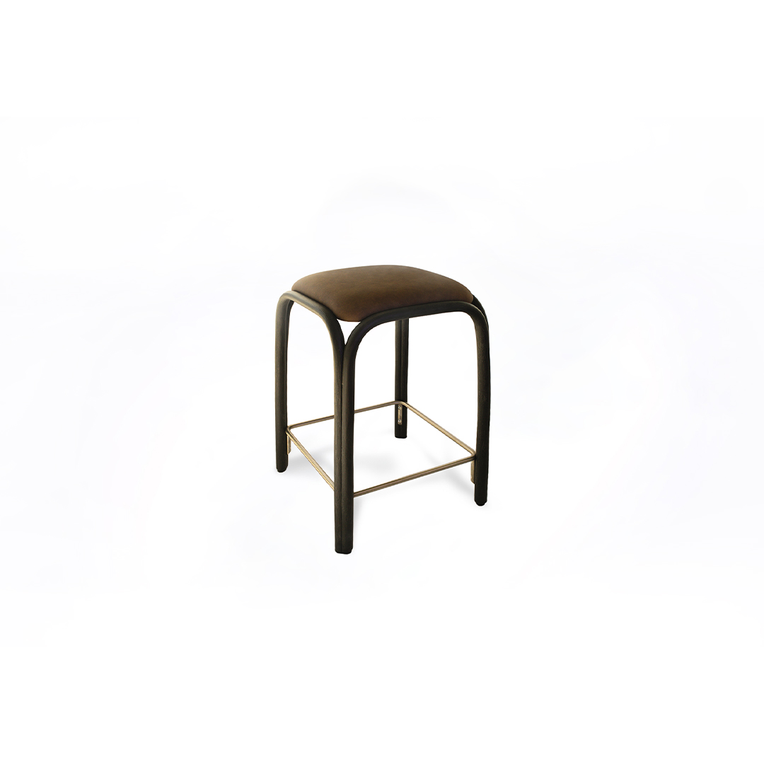 Expormim - Fontal Upholstered Counter Stool - Purity