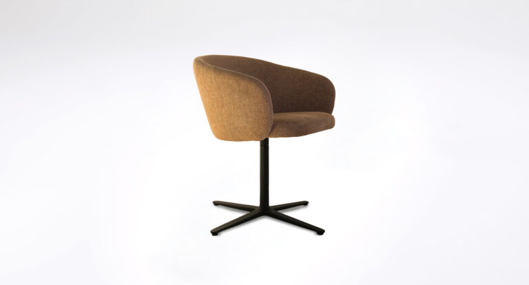 Expormim - Huma Upholstered Swivel Dining Chair - Purity(2)