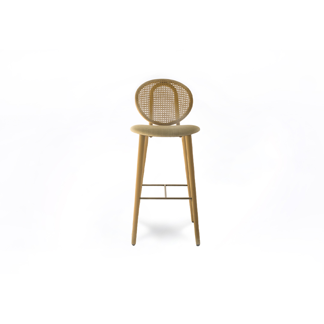 Expormim - Loop Bar Stool - Purity