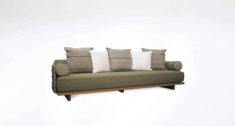 Jwana Hamdan Emir Sofa with cushions Purity Instock