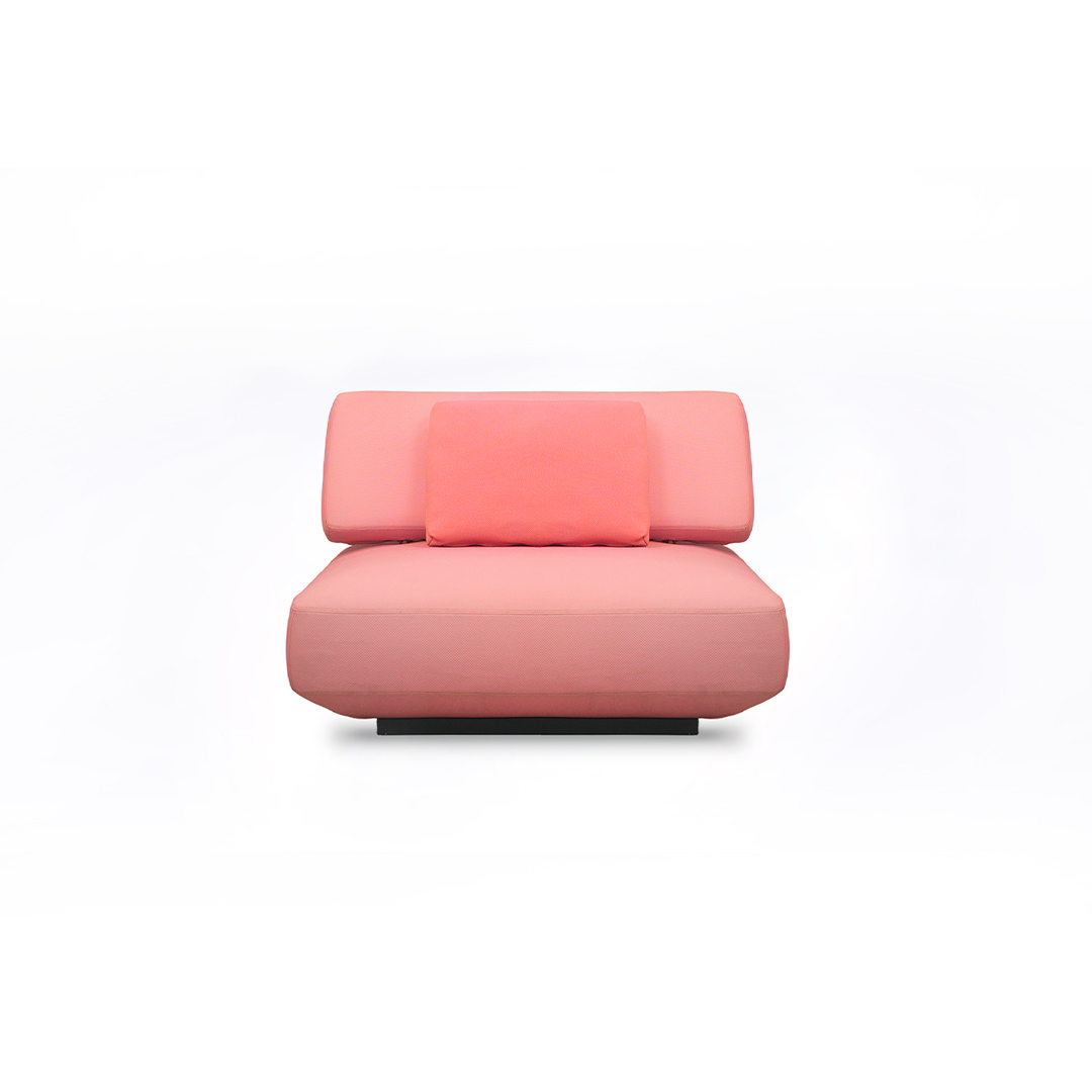 Paola Lenti - Agio Seating Element - Purity Instock Item