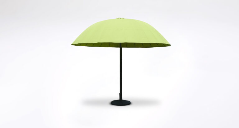Paola Lenti - Bistro Domed Parasol-In purity