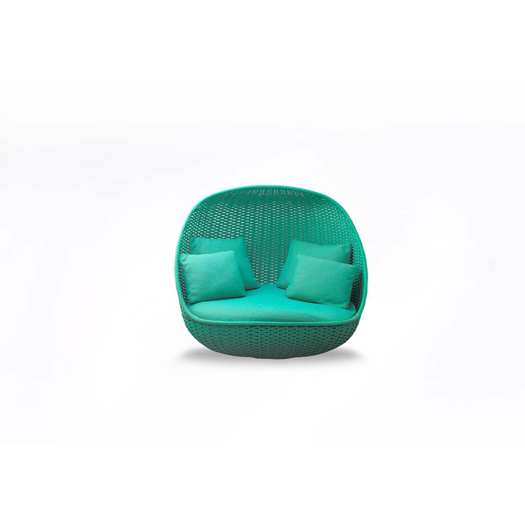 Paola Lenti - ORBITRY SWIVELING ARMCHAIR - Purity Instock Item