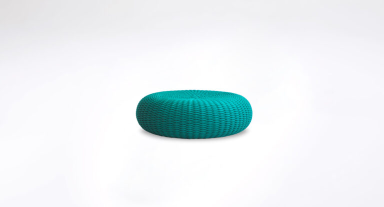 Paola Lenti - Shell Pouf - Purity Instock Item (1)