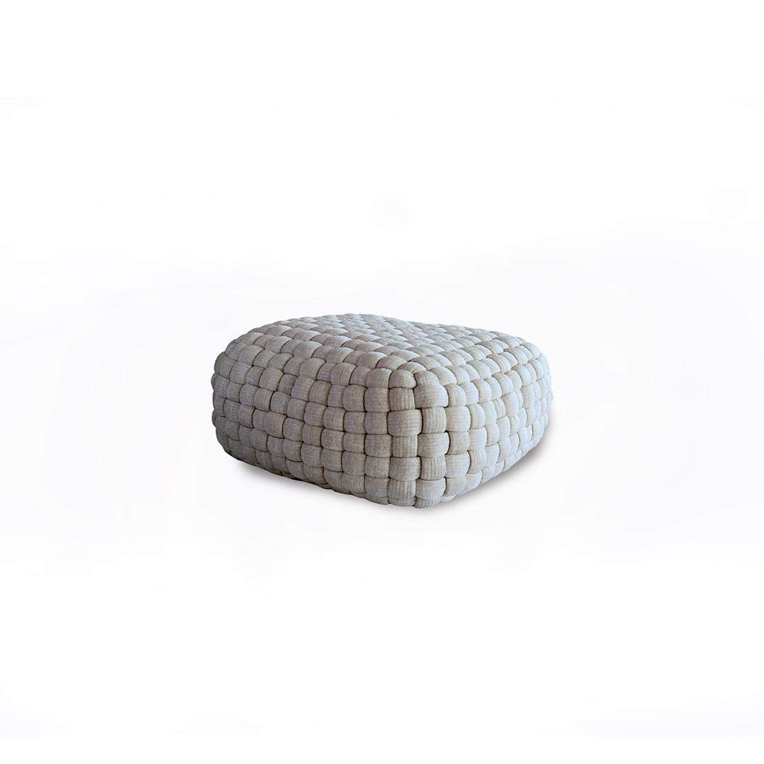 Paola Lenti - Tobit Pouf - Purity Instock Item