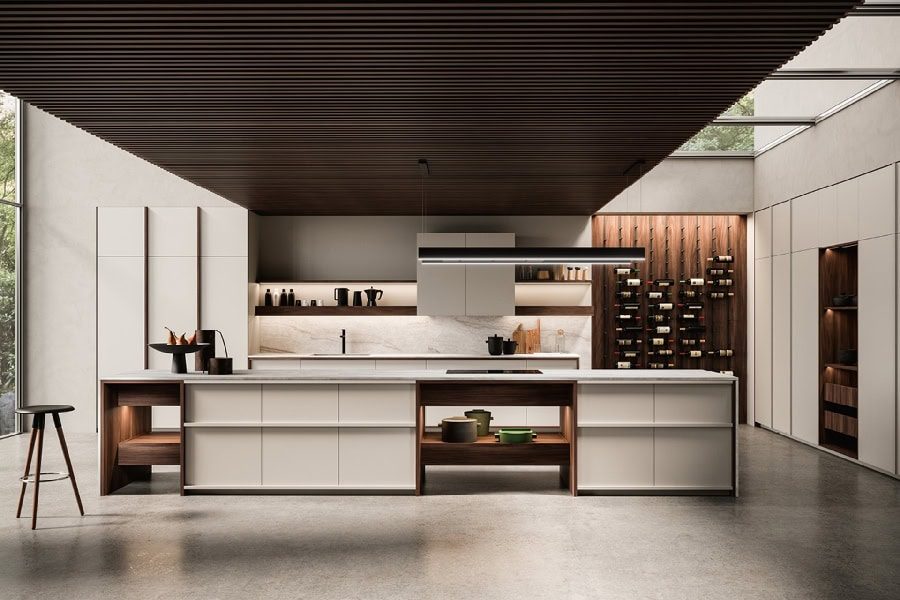 Arena - Maistri Italian Kitchens - Purity Luxury Indoor kitchens high-end interior design brands UAE