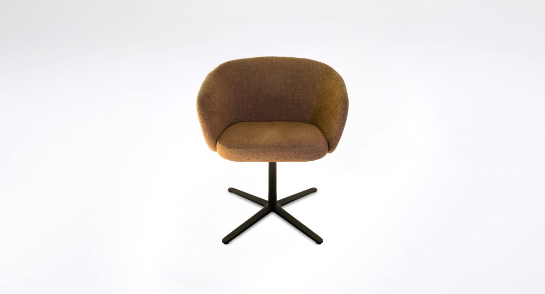 Expormim - Huma Upholstered Swivel Dining Chair - Purity(1)
