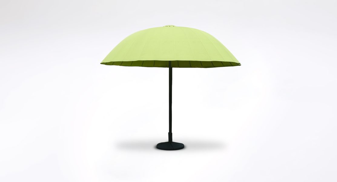 Paola Lenti - Bistro Domed Parasol-In purity