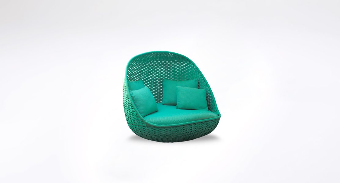 Paola Lenti - ORBITRY SWIVELING ARMCHAIR - Purity Instock Item (2)