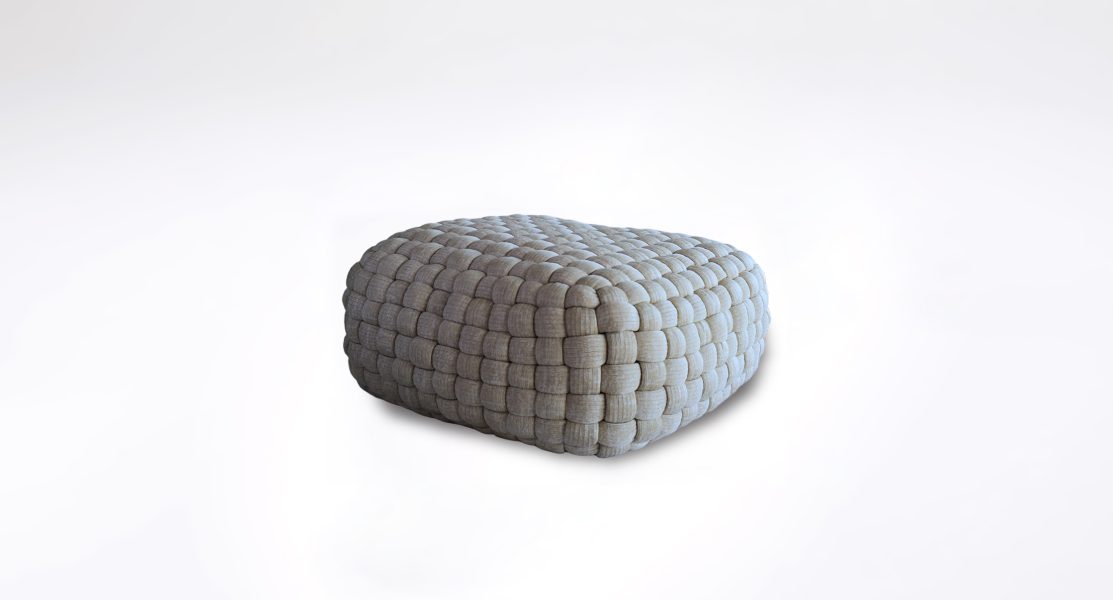 Paola Lenti - Tobit Pouf - Purity Instock-Item