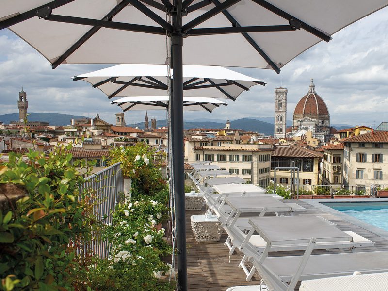 Poggesi Umbrellas - Jok Centre Telescopic pole umbrellas-Purity outdoor luxury accessories 2