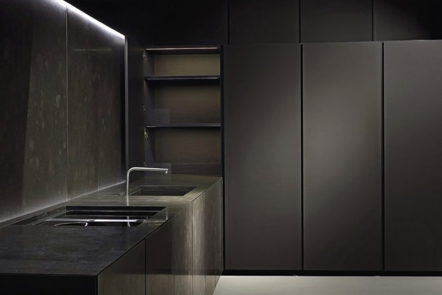 minotticucine by asso group Inca Darketna kitchen purity luxury indoor kitchen