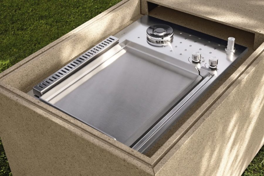 minotticucine by asso group inclined white porphyry kitchen purity luxury indoor outdoor kitchen (3)